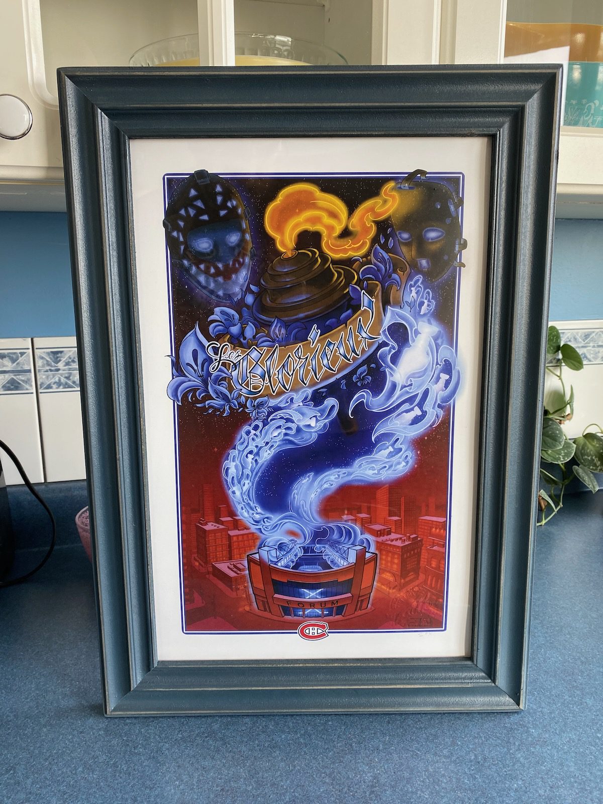 From Failing Hands We Throw The Torch Print Framed From Failing Hands We Throw the Torch Canadiens Print Framed