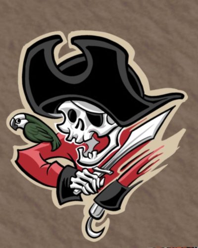 Pirate Skull & Parrot Tattoo Flash New Westminster