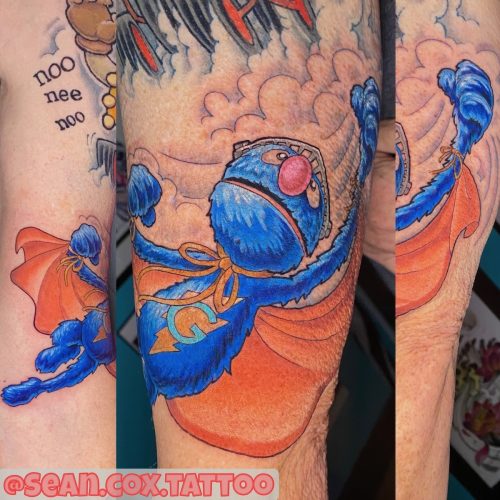 sesame-street-grover-color-tattoo-vancouver