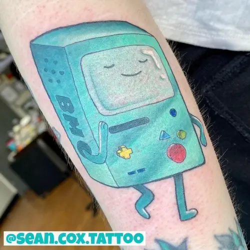Cartoon Adventure Time color BMO, by Sean Cox, New West