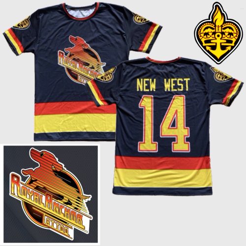 Weiner Dog Logo Design – Vancouver Canucks Style Shirsey