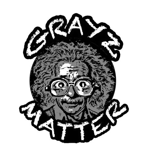 Grayz Matter band logo by Vancouver illustrator Sean Cox